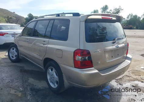 2006 Toyota Highlander Limited V6 z USA, uszkodzony, nr VIN JTEDP21A260111671